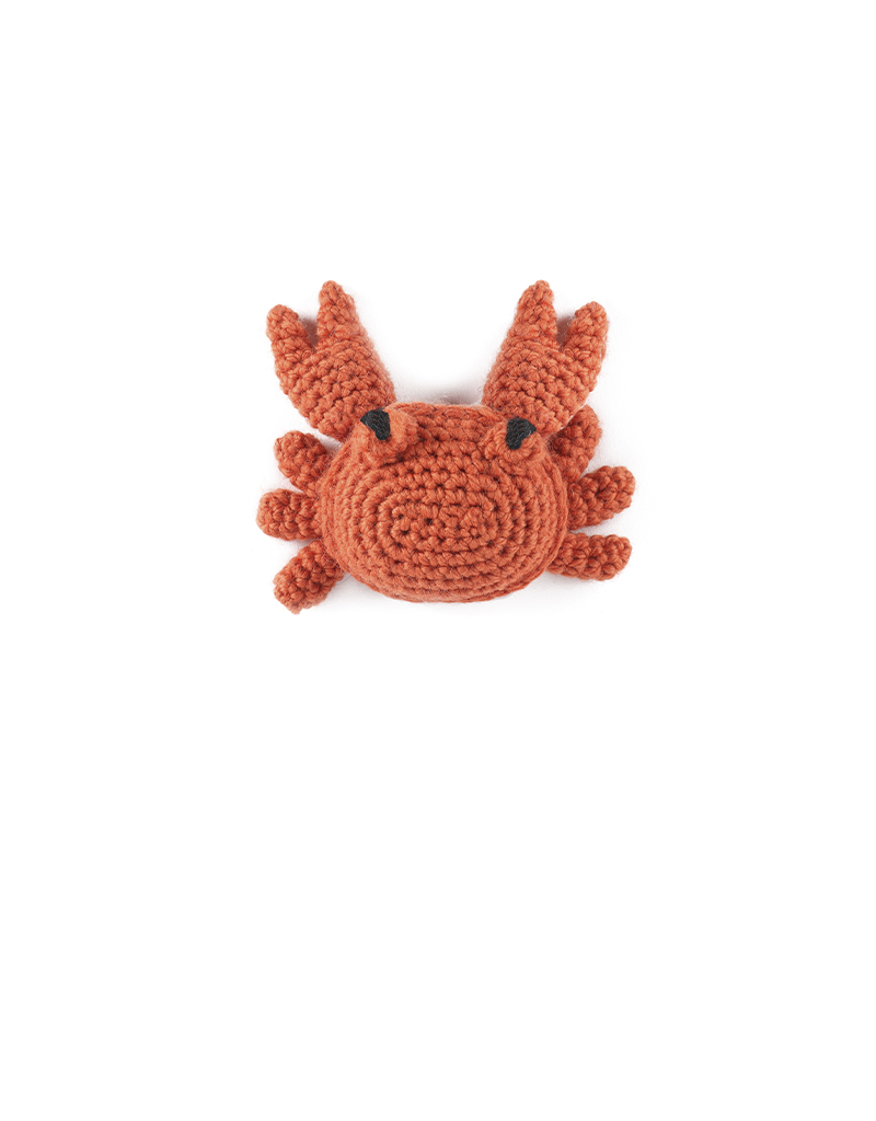 toft ed's animal mini cedric the crab amigurumi crochet